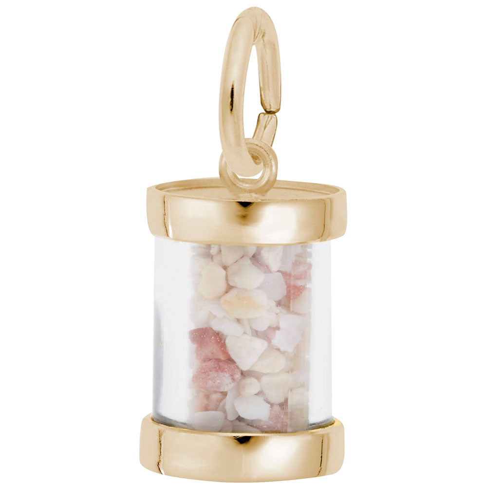 Island Sand Capsule Charm - Travel Keepsake for Adventure Lovers 5352