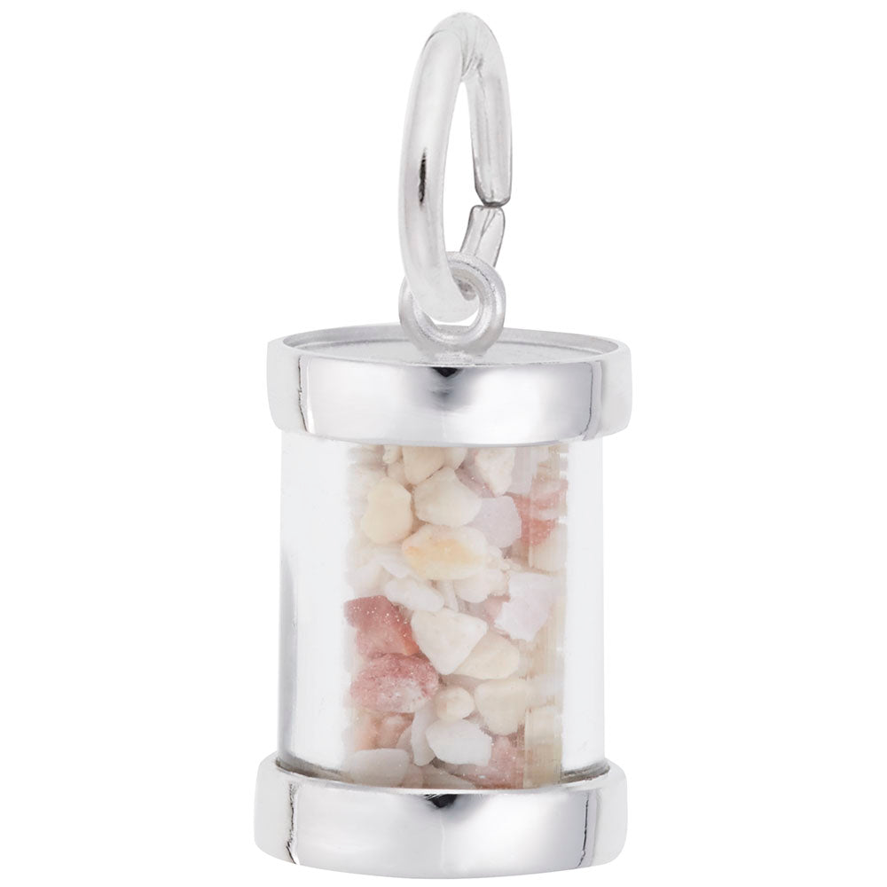 Island Sand Capsule Charm - Travel Keepsake for Adventure Lovers 5352