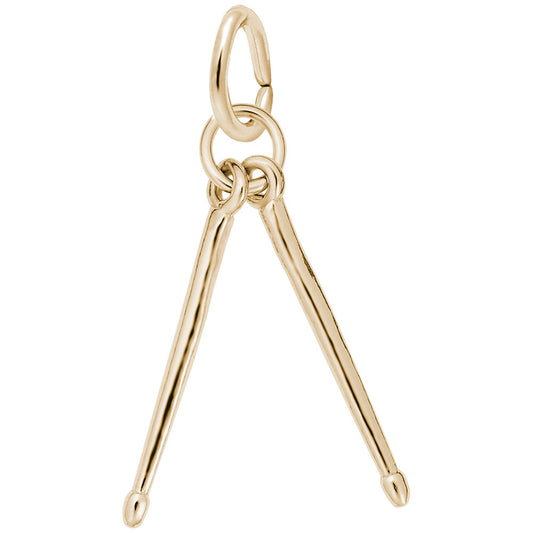 Drum Sticks Charm for Music Lovers - Perfect Gift for Musicians 5365