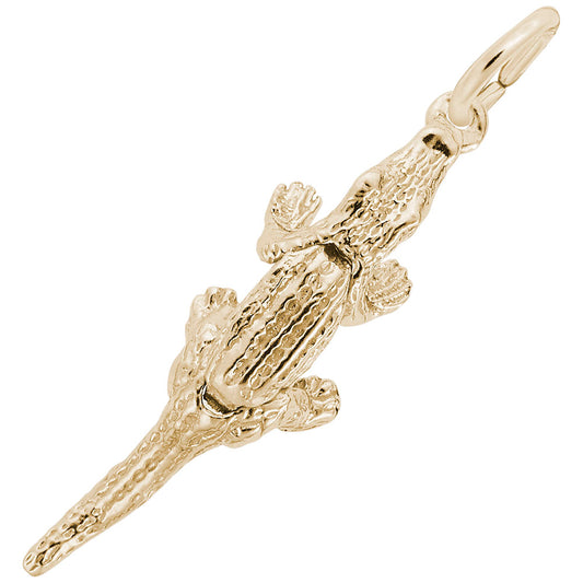Charming Alligator Nautical Charm for Sea Life Jewelry Collection 5443