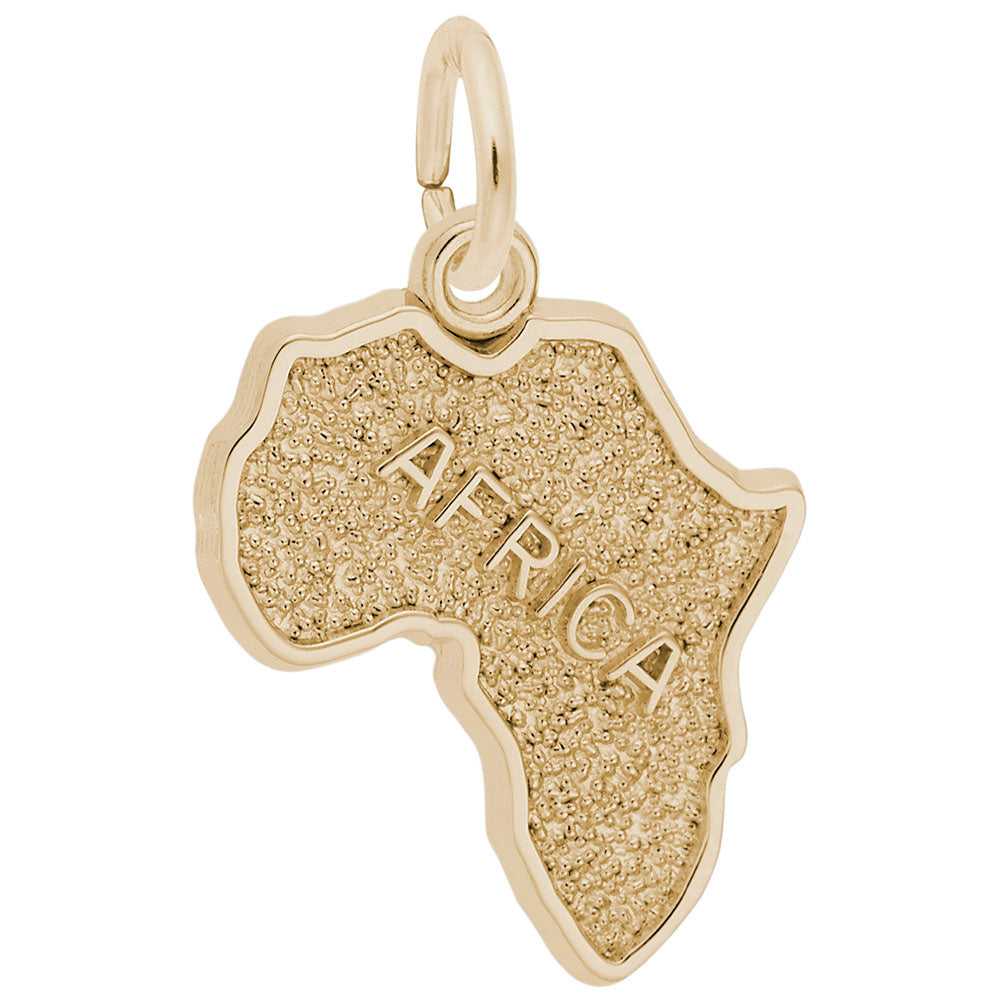 Explore Africa with Our Stunning Africa Map Charm for Travelers 5471