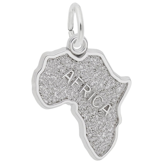 Explore Africa with Our Stunning Africa Map Charm for Travelers 5471
