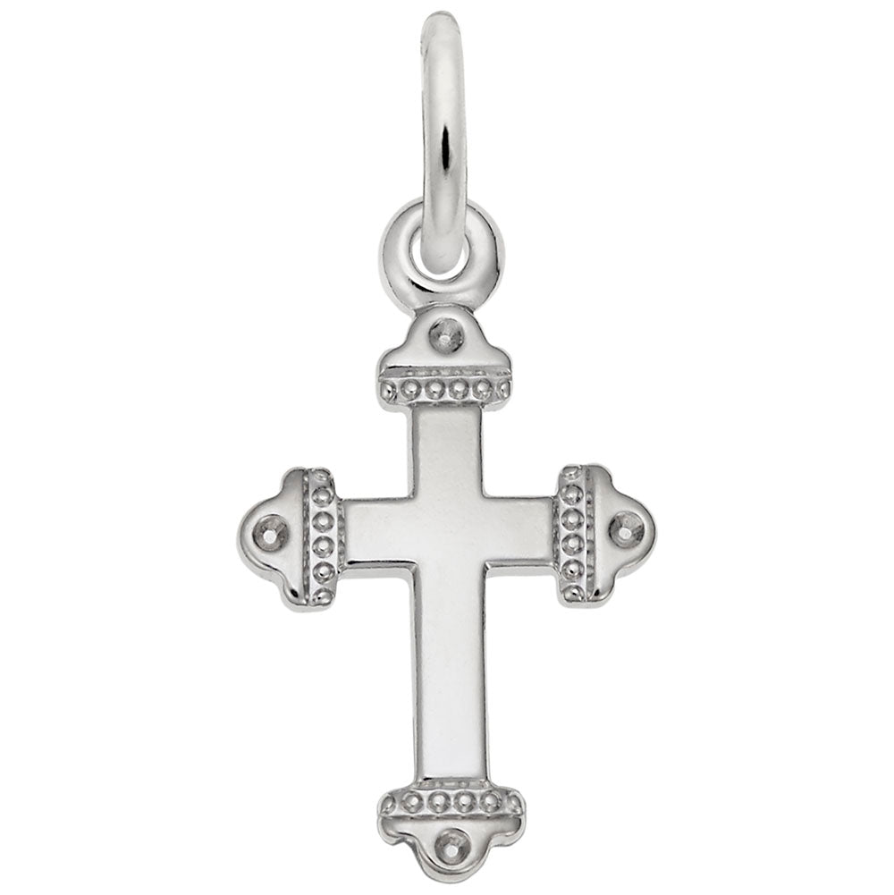 Medieval Cross Charm for Special Occasions - Religious Jewelry 5482