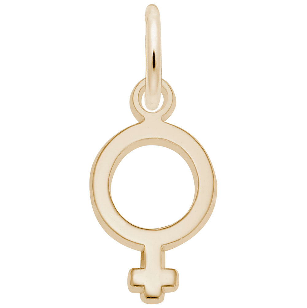 Female Symbol Charm for Baby - Family & Friendship Jewelry 5488