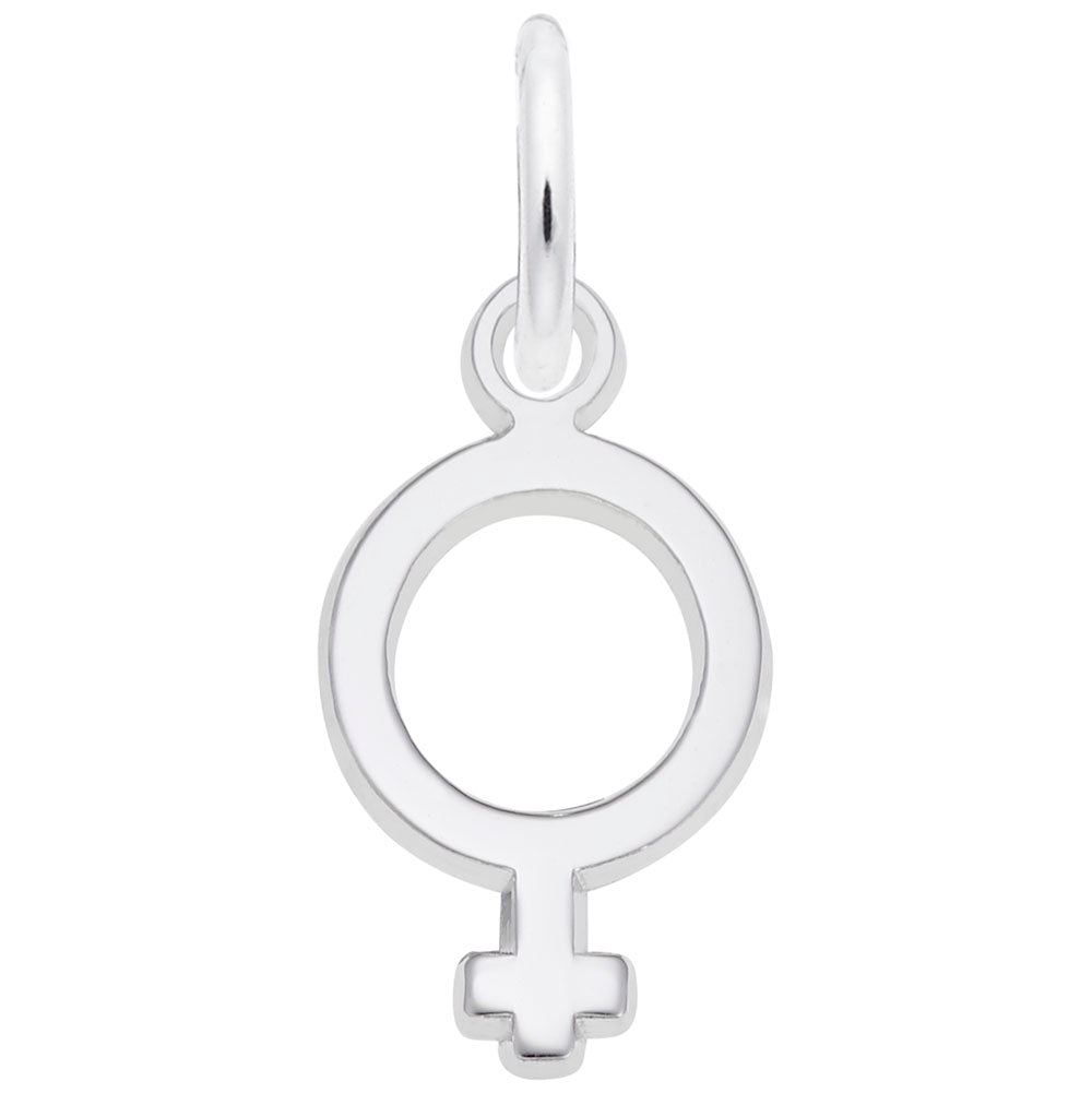 Female Symbol Charm for Baby - Family & Friendship Jewelry 5488