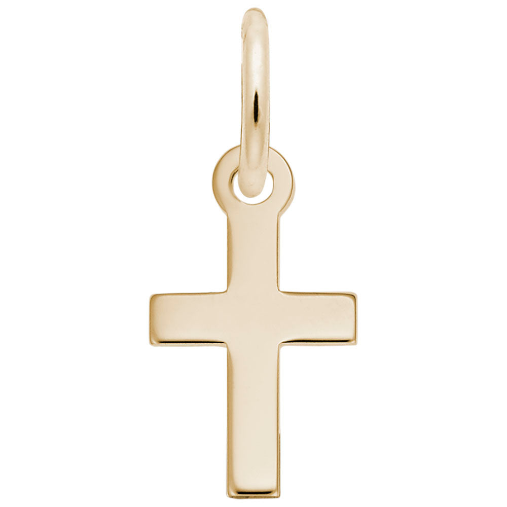 Plain Cross Accent Charm for Special Occasions - Rembrandt 5560