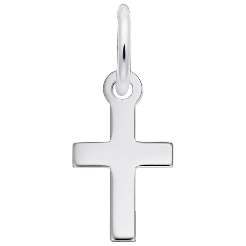Plain Cross Accent Charm for Special Occasions - Rembrandt 5560