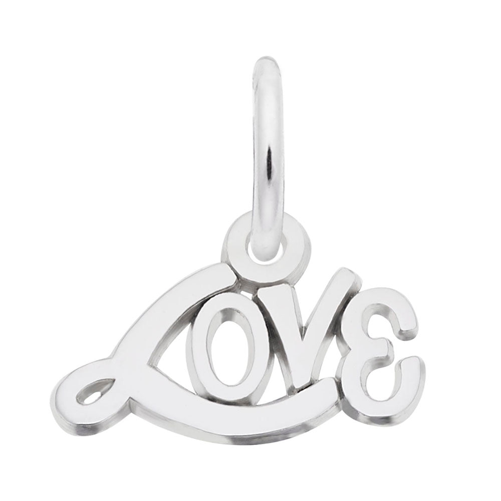 Signed with Love Accent Charm for Marriage & Love Celebrations 5592