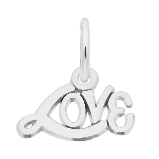 Signed with Love Accent Charm for Marriage & Love Celebrations 5592