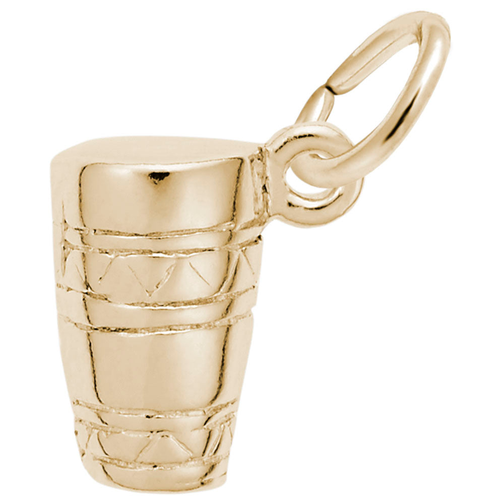 Unique Bongo Drum Accent Charm for Music Lovers & Collectors 5594