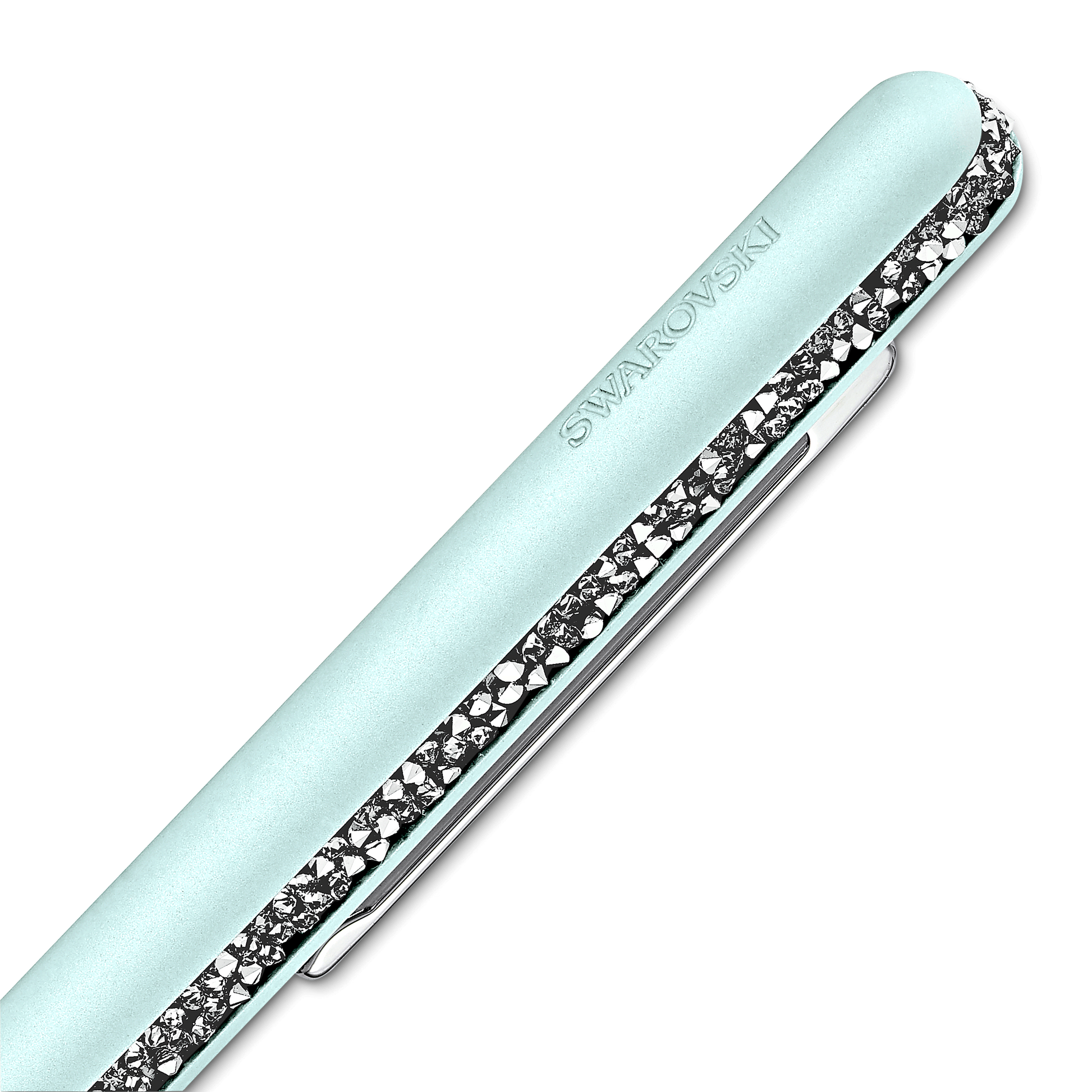 Shimmer ballpoint pen, Green, Green lacquered, Chrome plated