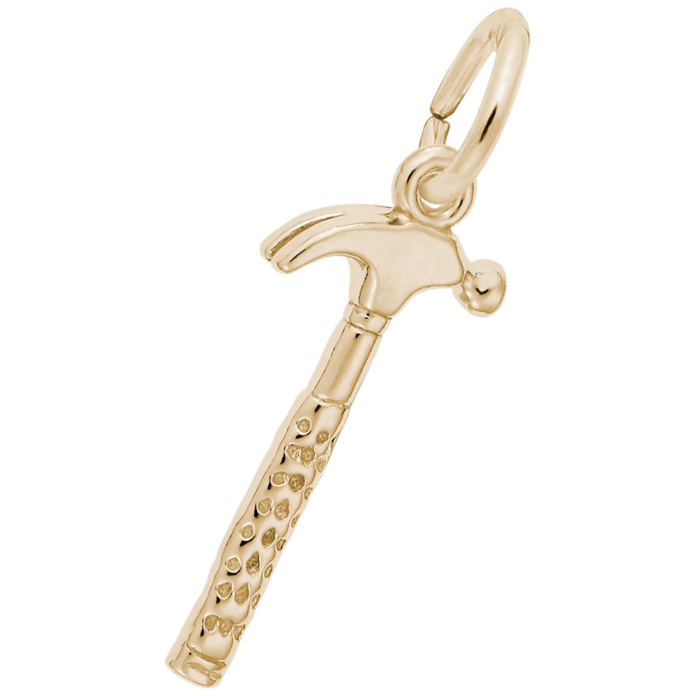 Small Hammer Charm for Construction Enthusiasts - Rembrandt Charms 5598