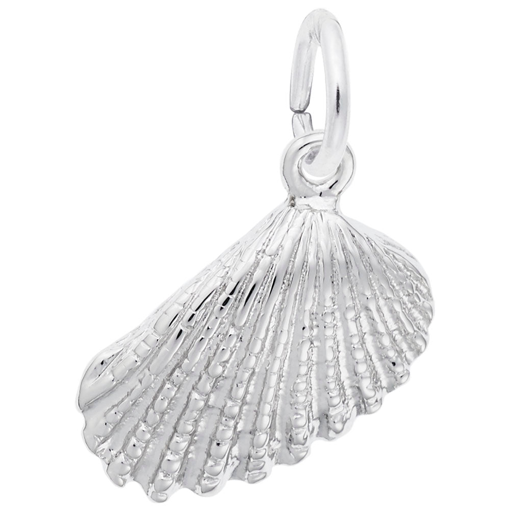 Angel Wing Shell Charm - Nautical Sea Life Jewelry Accessory 5613