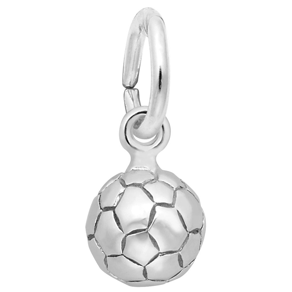 Soccer Ball Accent Charm for Sports Jewelry - Rembrandt Charms 5633