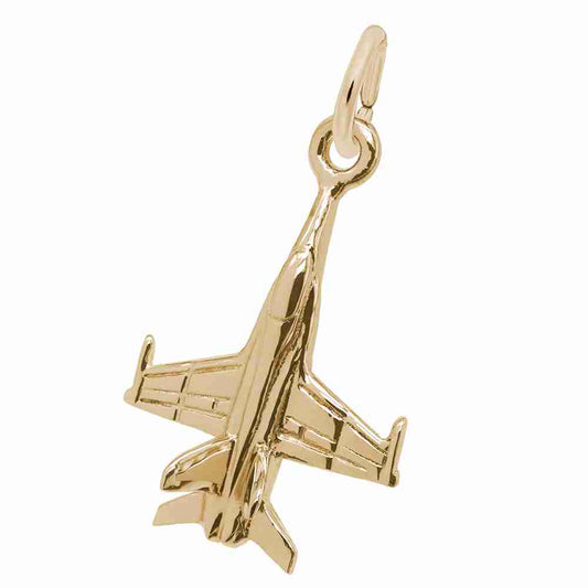 New Fighter Jet Charm for Aviation Enthusiasts - Rembrandt Charms 5662