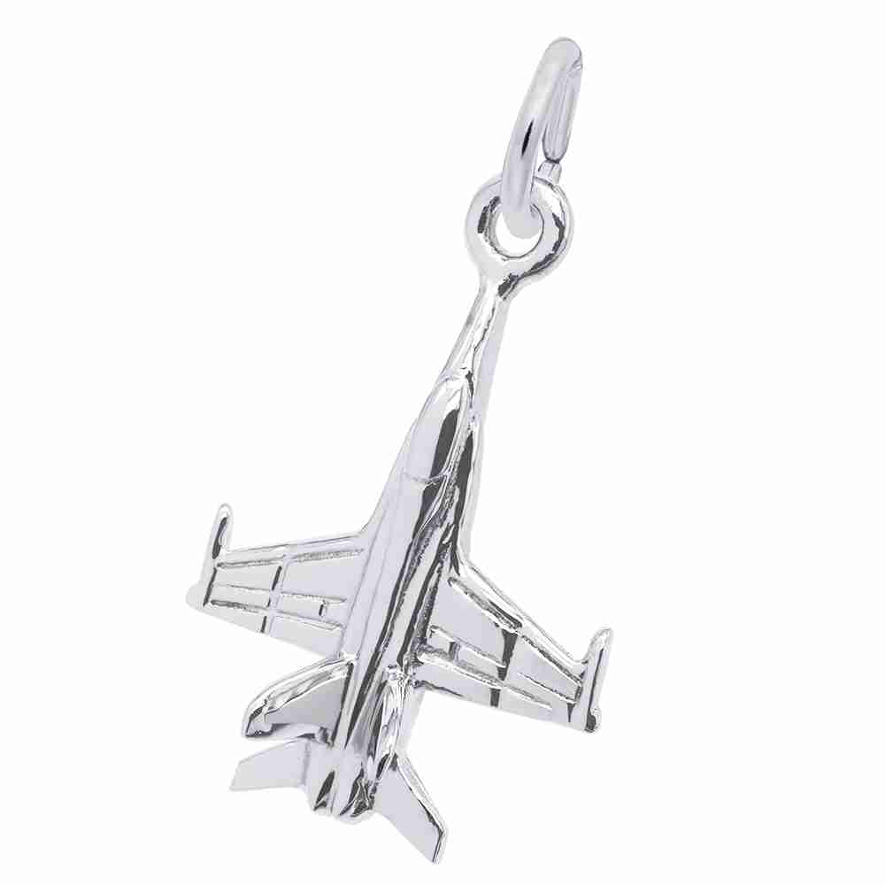 New Fighter Jet Charm for Aviation Enthusiasts - Rembrandt Charms 5662