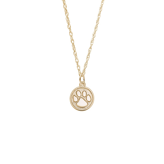 Small Paw Print Necklace Set