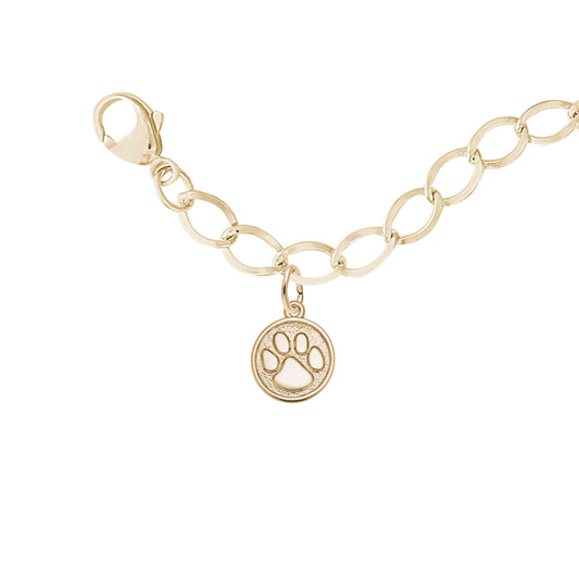 Paw Print Bracelet Set