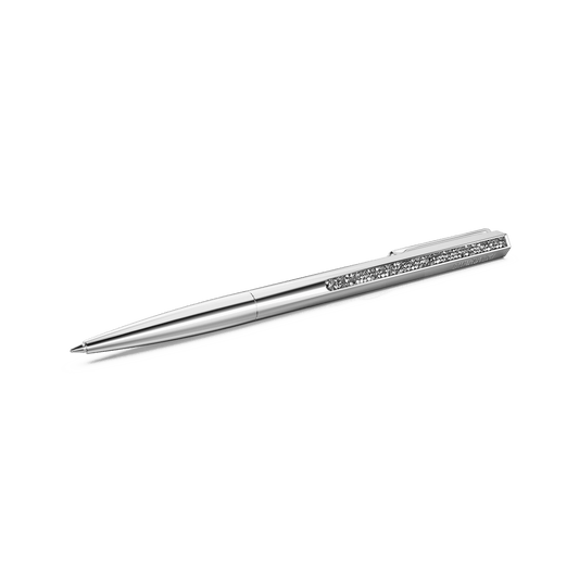 Shimmer ballpoint pen, Silver tone, Chrome plated