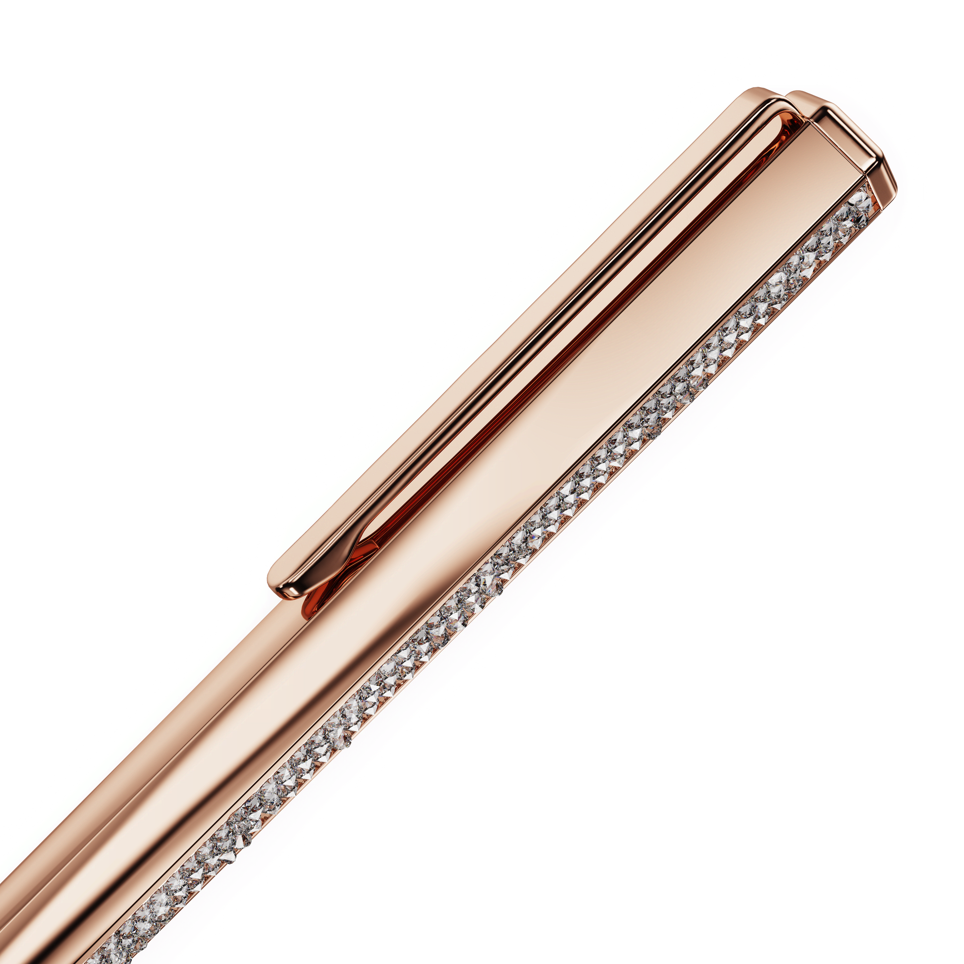 Shimmer ballpoint pen, Rose gold tone, Rose gold-tone finish