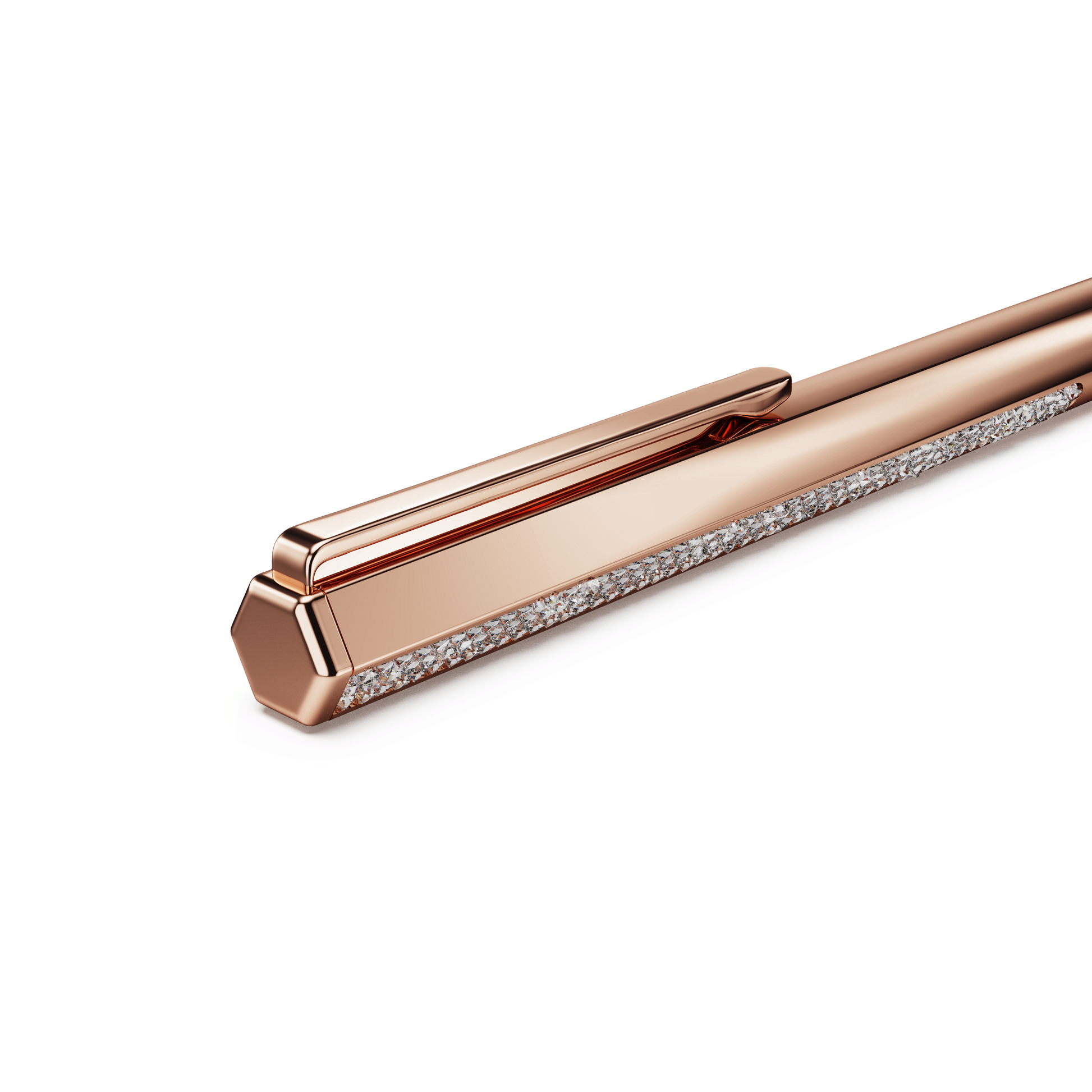 Shimmer ballpoint pen, Rose gold tone, Rose gold-tone finish