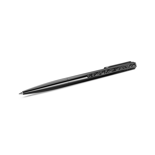 Swarovski Crystal Shimmer ballpoint pen, Black, Black lacquered