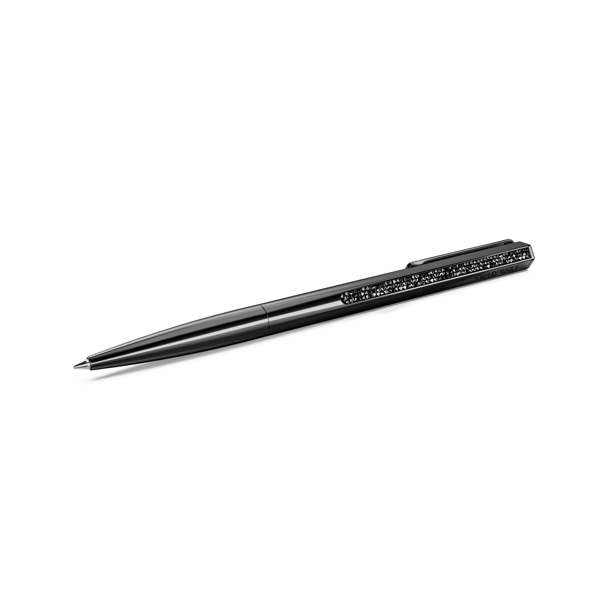 Shimmer ballpoint pen, Black, Black lacquered