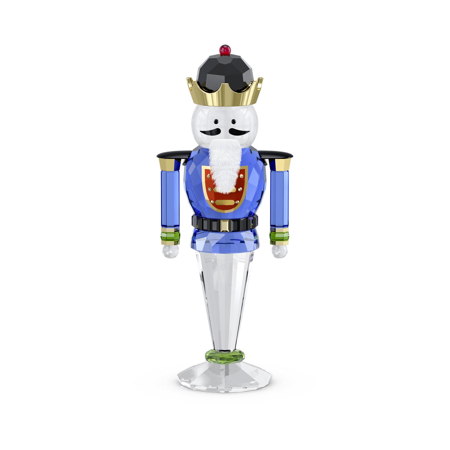 Swarovski Holiday Cheers Nutcracker, Blue, Large