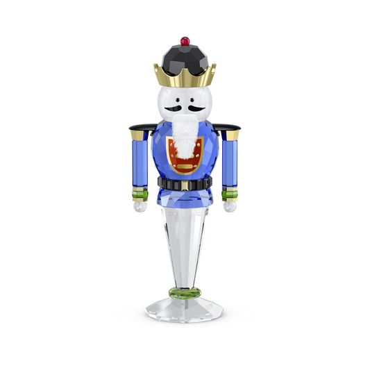 Swarovski Holiday Cheers Nutcracker, Blue, Large