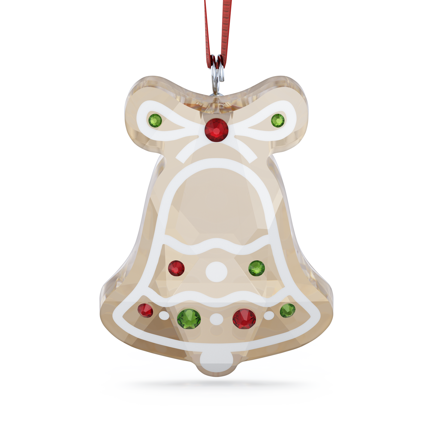 Swarovski Holiday Cheers Gingerbread Bell Ornament
