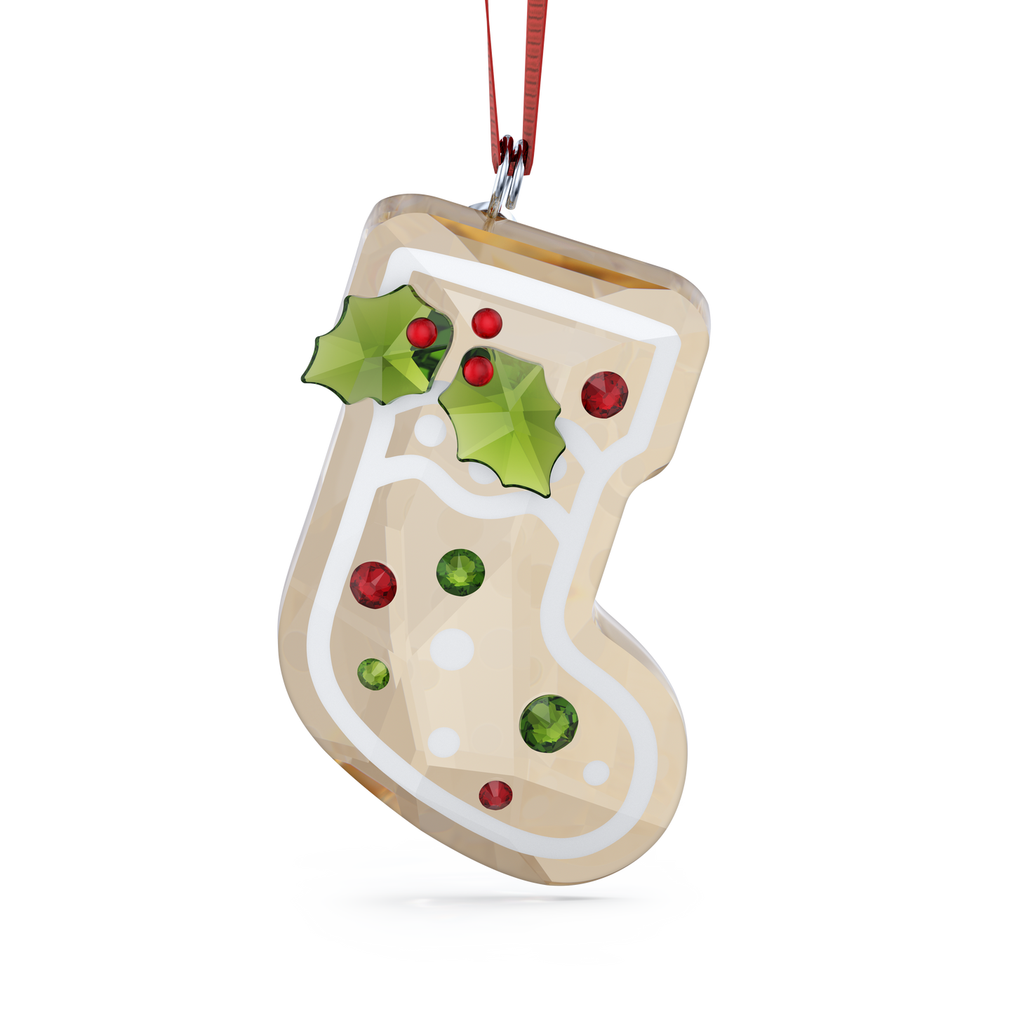 Swarovski Holiday Cheers Gingerbread Stocking Ornament