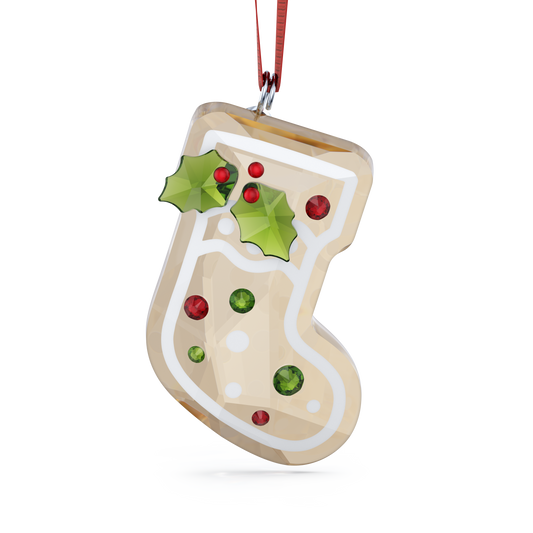 Swarovski Holiday Cheers Gingerbread Stocking Ornament