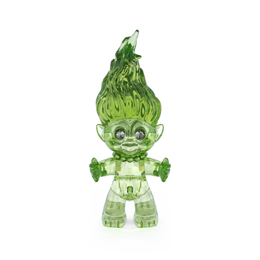 Swarovski Good Luck Trolls Troll, Green