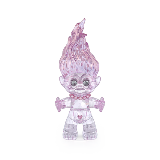 Swarovski Good Luck Trolls Troll, Pink