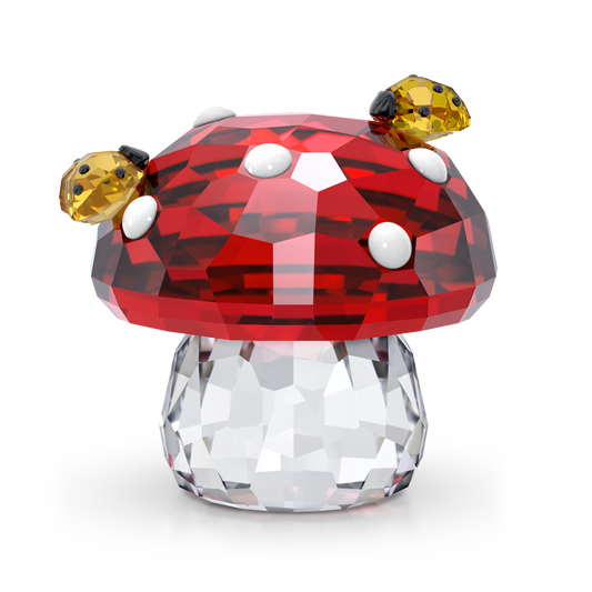 Swarovski Idyllia Mushroom and Ladybugs