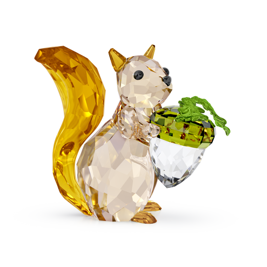 Swarovski Idyllia Squirrel and Acorn