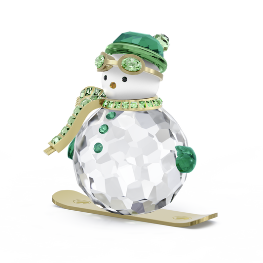 Swarovski Holiday Cheers Dulcis Snowman, Green