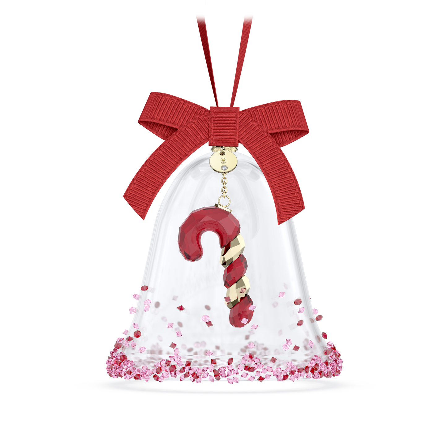 Swarovski Holiday Cheers Dulcis Bell Ornament, Red
