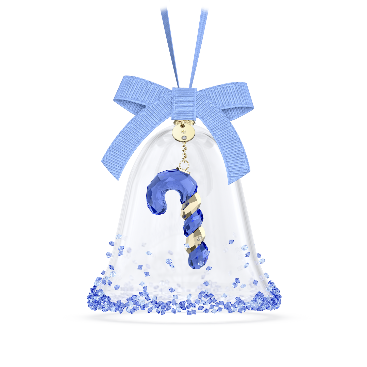 Swarovski Holiday Cheers Dulcis Bell Ornament, Blue