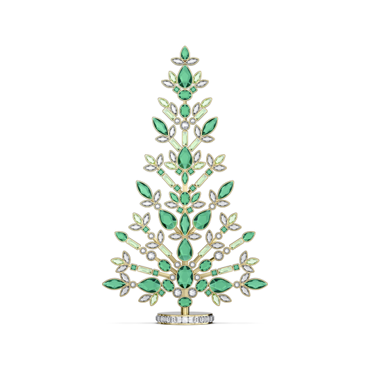 Swarovski Gema Holiday Tree, Green