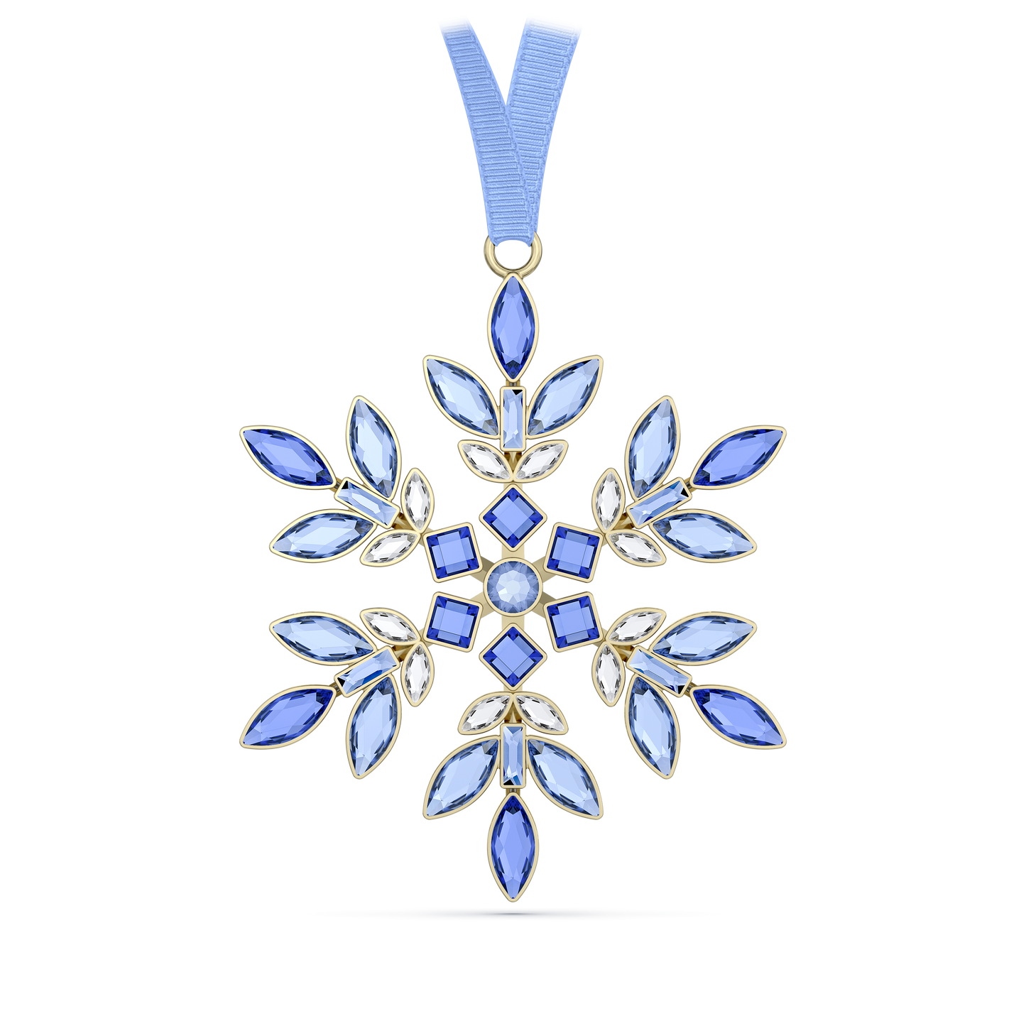 Swarovski Gema Holiday Ornament, Blue