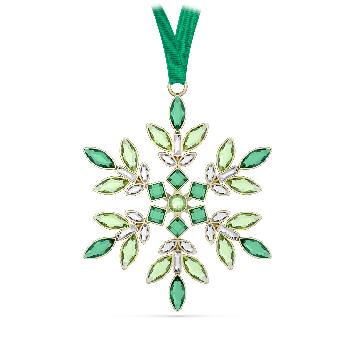 Swarovski Gema Holiday Ornament, Green