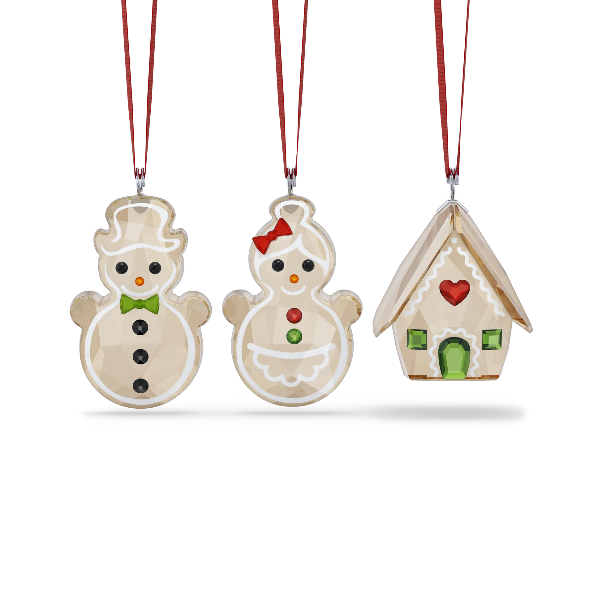 Holiday Cheers Gingerbread Ornament Set