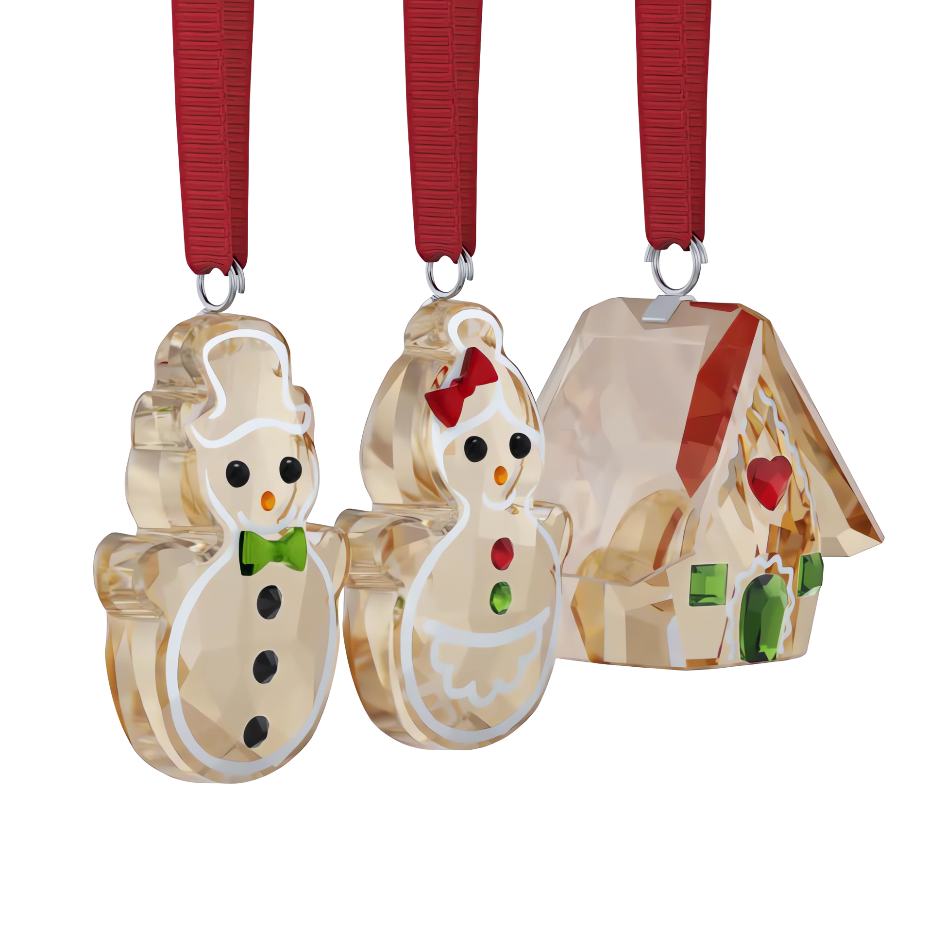 Holiday Cheers Gingerbread Ornament Set