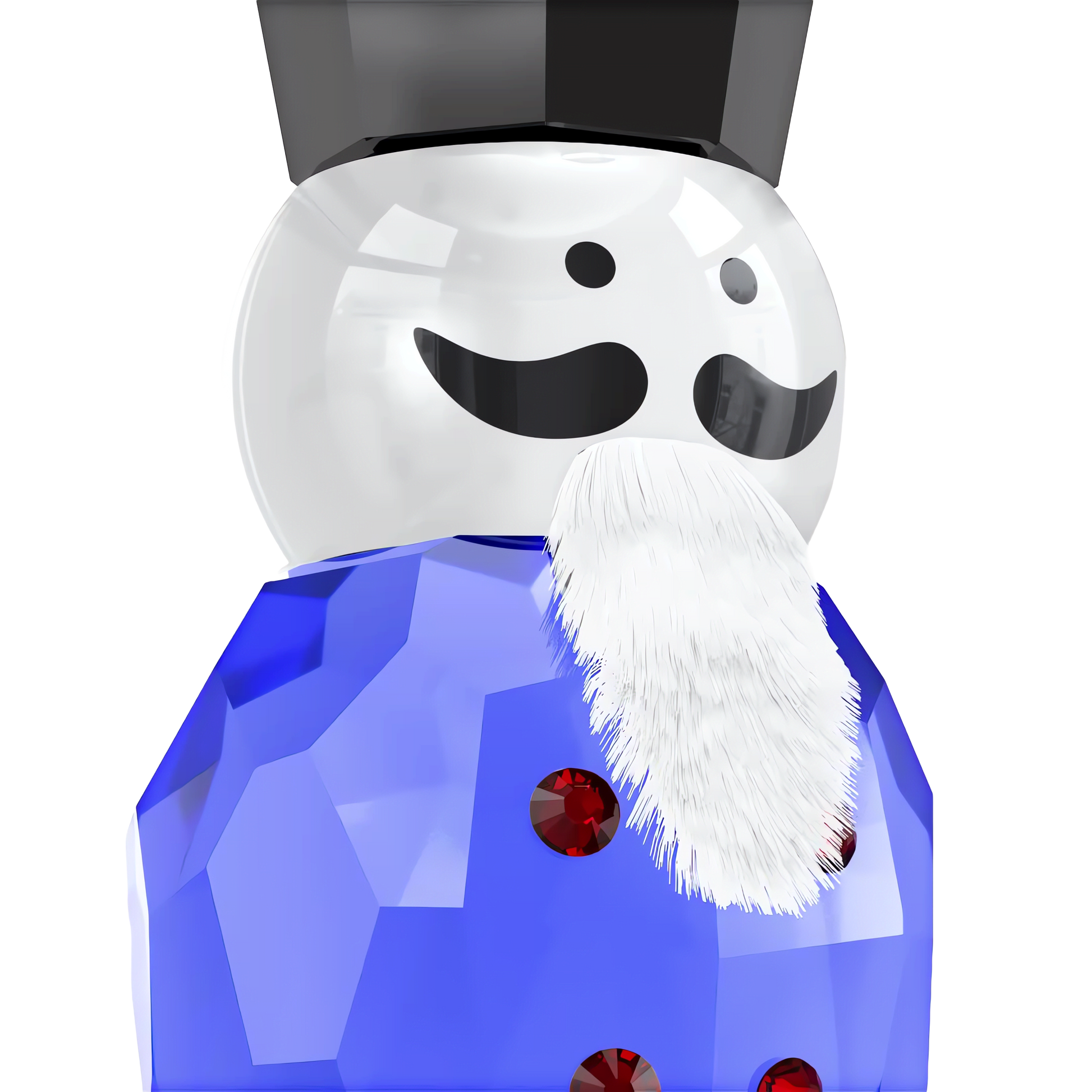 Holiday Cheers Nutcracker Ornament, Blue