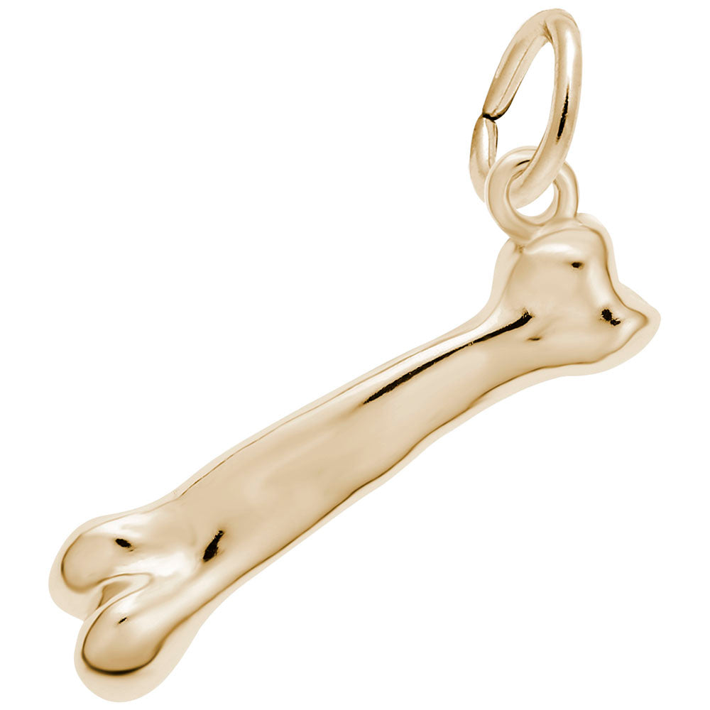 Personalized Dog Bone Charm - Custom Pet Jewelry for Dog Lovers 5730