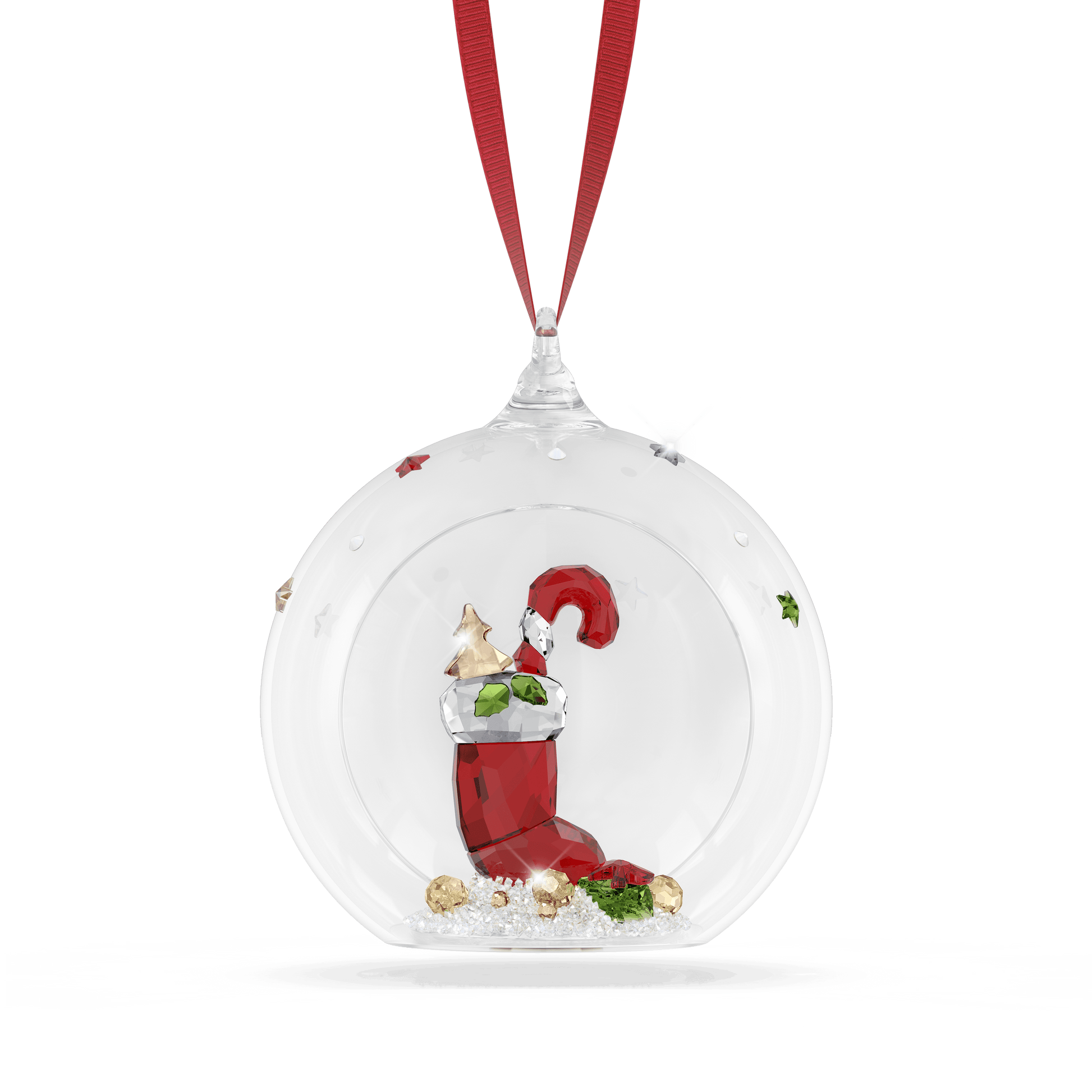 Holiday Cheers Stocking and Candy Ball Ornament