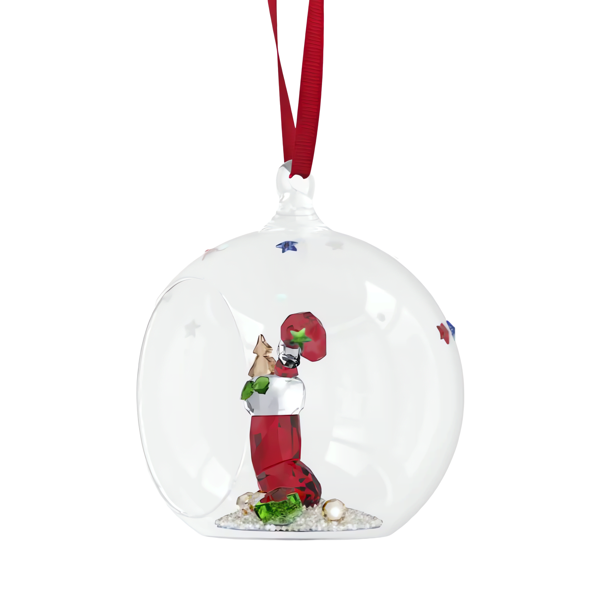 Holiday Cheers Stocking and Candy Ball Ornament