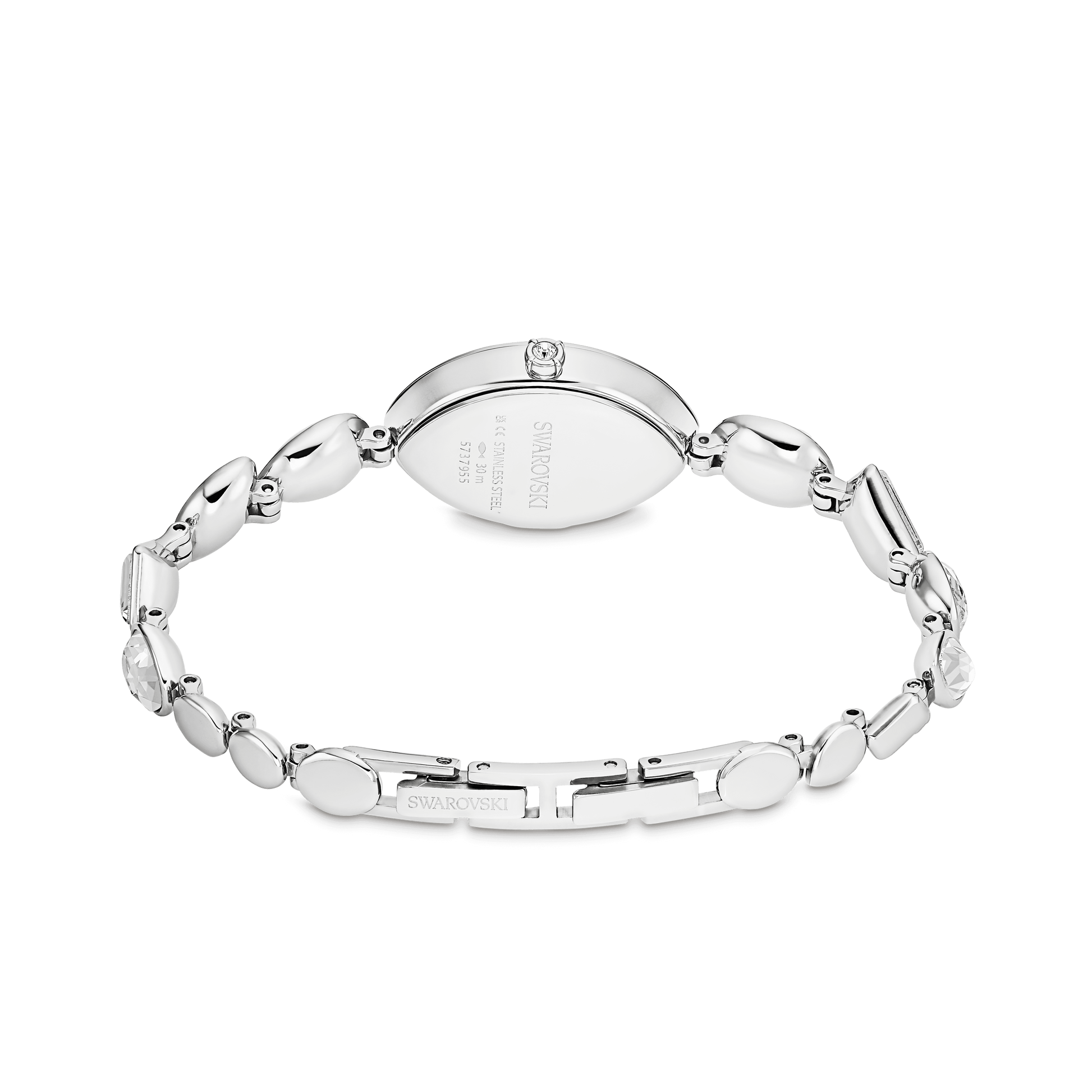 Gema watch, Crystal bracelet, Silver tone, Stainless steel