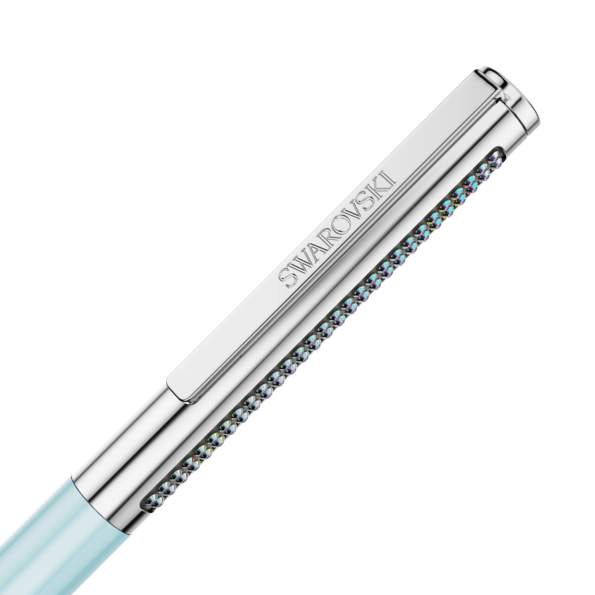 Matrix Tennis ballpoint pen, Blue, Chrome plated